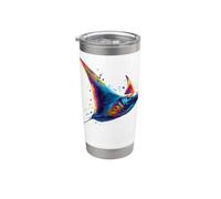 Manta Ray Devil Ray Flying Rays Stingray Manta Ray Diver Stainless Steel Insulated Tumbler