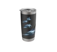 Manta Ray Devil Ray Flying Rays Stingray Manta Ray Diver Stainless Steel Insulated Tumbler