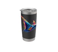 Manta Ray Devil Ray Flying Rays Stingray Manta Ray Diver Stainless Steel Insulated Tumbler