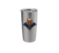 Manta Ray Devil Ray Flying Rays Stingray Manta Ray Diver Stainless Steel Insulated Tumbler