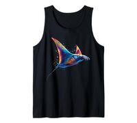 Manta Ray Devil Ray Flying Rays Stingray Manta Ray Diver Tank Top