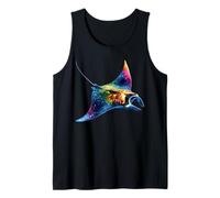 Manta Ray Devil Ray Flying Rays Stingray Manta Ray Diver Tank Top