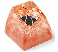 Manta Ray Keycap Ocean Orange Coral Handmade Artisan Keycap Cute Key Caps Custom Keycaps Keyboard Caps Resin Keycaps for Cherry MX Mechanical Keyboard Lovers Gift