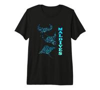 Manta Ray Maldives Premium T-Shirt