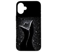 Manta Ray - Scuba Diving Ocean Coral Reef Fish Diver Case for iPhone 16 Plus
