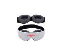 Manta Sleep Mask - 100% Light Blocking Eye Mask, Zero Eye Pressure, Comfortable & Adjustable Sleeping Mask for Women Men, Perfect Blindfold for Sleep/Travel/Nap/Shift Work