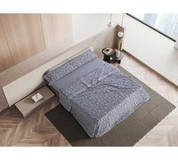 MANTAS MORA - Set of combined cotton sheets + pillowcases - 3/4 pieces - 144 thread count - interseason pattern - Model M81