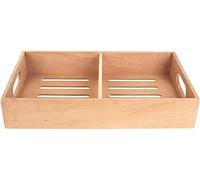 Mantello Cigars Spanish Cedar Cigar Tray - Adjustable Divider, Fits Large Humidors, for Humidor or Walk-in Closet 12.5" x 7.5"x 2.25"