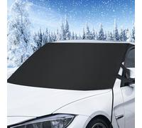 MANTENTOP Car Windscreen Cover Frost, Thicken Extra Large Size Car Windshield Cover for Winter Ice Snow and Wiper Protector, Leakproof Cover All Weather Auto Sunshade Fits Most Cars, SUV（180×105cm）
