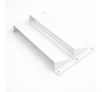 Manthorpe Combination Airbrick Cowl - White - Buildable 9x3 / 9x6 / 9x9 Weather Guard (9" x 6")