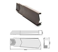 Manthorpe Dry Verge Left Hand Brown - Gable/Apex Roof Tile Plastic End Cap