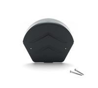 Manthorpe Dry Verge Round Ridge End Cap with Fixing Screws (Grey)