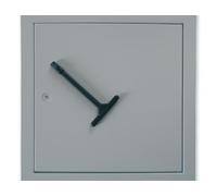 Manthorpe GL150F Fir Access Panel - 1 Hour Rated, Flush Fit, White Plastic Inspection Hatch for Ceilings & Walls