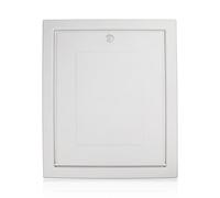 Manthorpe GL250-03 Insulated Loft Access Door 0.85m x 0.68m - White Drop Down Hatch with Airtight & Draught Seal, Part L Compliant, Fits Joist Opening 0.72m x 0.56m