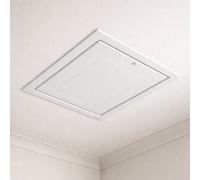 Manthorpe Gl250-035-Pu Insulated Loft Hatch, White Ceiling Access Hatch With Polystyrene Insulated Door, Draught-Sealed, Flush Fit