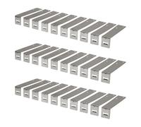 Manthorpe SmartVerge Linear Dry Verge Batten End Clip (30 Pack)