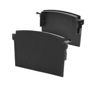 Manthorpe SmartVerge Linear Dry Verge Eaves End Cap - Black