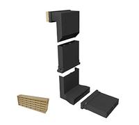 Manthorpe Telescopic Adjustable Underfloor Vent and Extensions [ Buff Airbrick ]