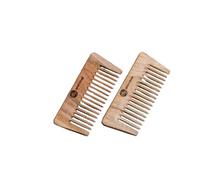 MANTHRAM Neem Comb Wooden Comb Wide Tooth Comb For Hair Growth | Hair fall | Dandruff Control | Hair Straightening | Frizz Control | Detangling Comb for Men And Women