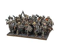 Mantic Clansmen Regiment - Northern Alliance (Kings of War) - 20 Hard Plastic Multi-Part Models - Age 12+