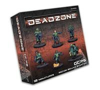 Mantic Games Deadzone GCPS Recon Squad Starter, Unpainted, MGDZG103