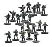Mantic Games GCPS Troopers - Warpath Universe, Unpainted, MGWPG301
