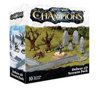 mantic Games | Kings of War Champions Deluxe 3D Terrain Pack | Fantasy Tabletop Terrain Set | Modular Battlefield Scenery