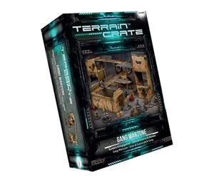 Mantic Games Terraincrate: Gang Warzone, Brown