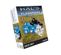 mantic Halo: Flashpoint Dice Booster | Additional Custom Dice Set for the Halo Miniatures Game