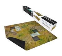 mantic Halo: Flashpoint Field Outpost Deluxe Gaming Mat | Neoprene Playmat for Halo Miniatures Game | Full Colour Battlefield Surface