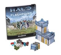 mantic Halo: Flashpoint Rulebook Pack (v1.5) | 2026 Rule Update | Complete updated ruleset, punchboard scenery and markers. For new players and existing collections. Figures not included.