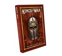 Mantic Kings of War 3rd Edition Rulebook (2022),Red,Large