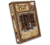 Mantic TerrainCrate: Library - Fantasy RPG Scenery - 16 Plastic Pieces - Age 3+
