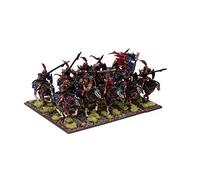 Mantic Undead Revenant Cavalry Regiment - 10 Plastic Resin Miniatures, 10 Bases, 1 Case - Age 14+