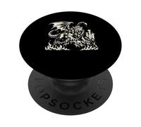Manticore Dark Fantasy Monster Medieval Mythical Creature PopSockets Adhesive PopGrip
