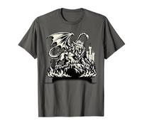 Manticore Dark Fantasy Monster Medieval Mythical Creature T-Shirt