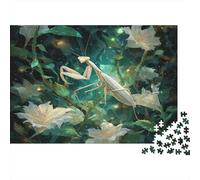 Mantis, Dense JunglePuzzles 1000 Pieces for Adults for Adults 1000 Piece Puzzle Educational Challenge Games Home Decoratio