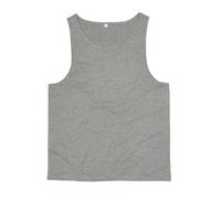 (XS, Heather Grey Melange) Mantis Mens Drop Arm Holes Vest