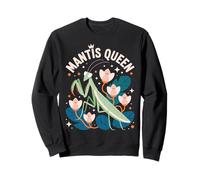 Mantis Queen Praying Mantis Lover Outfit for Bug Fans and Sweatshirt