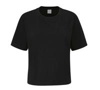 Mantis Women's Cotton Heavyweight Loose Fit Crop T-Shirt in Black | Size: Small Mantis Black S