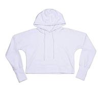 Mantis Women's Cropped Crop Top in White | Size: Large Mantis White L