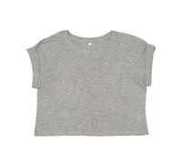 Mantis Women's Cropped T-Shirt in Light Grey | Size: XS Mantis Light Grey XS