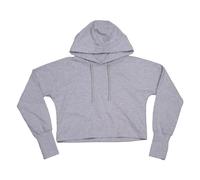 Mantis Women's Cropped Crop Top in Light Grey | Size: Medium Mantis Light Grey M