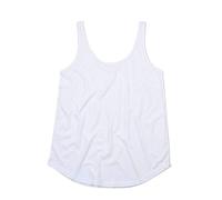 Mantis Womens/Ladies Loose Fit Sleeveless Vest Top (L) (White)