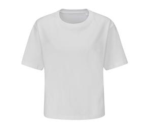 Mantis Womens/Ladies Organic Cotton Heavyweight Loose Fit Cr BC7426