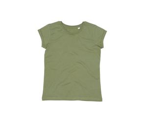 Mantis Womens/Ladies Roll Sleeve Tee BC4592
