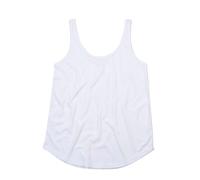 Mantis Women's Loose Fit Sleeveless Vest Top in White | Size: 2XL Mantis White 2XL