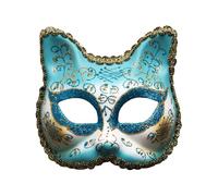 Mantle Scarf Winter Kids' Performance Half Face Ideal For Parties & Celebrations Carnival Design Plastic Material Cat Boy (C, 13X13CM)