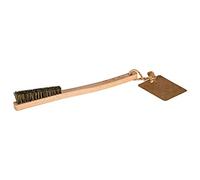 Mantle scrubbing brush, wooden boulder brush, albarracin