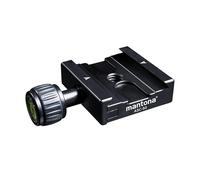 Mantona 21469 Arca Swiss Base Clamp ASC-50 Black